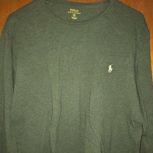 Polo long sleeve pocket tee